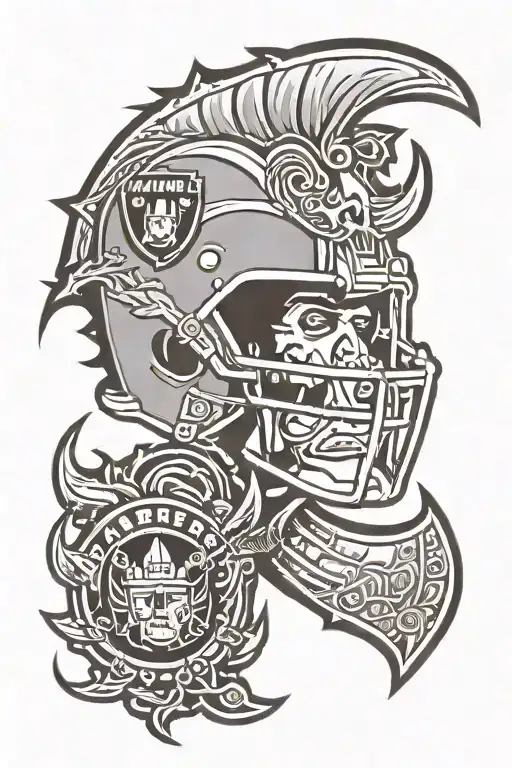 Raiders Football Logo