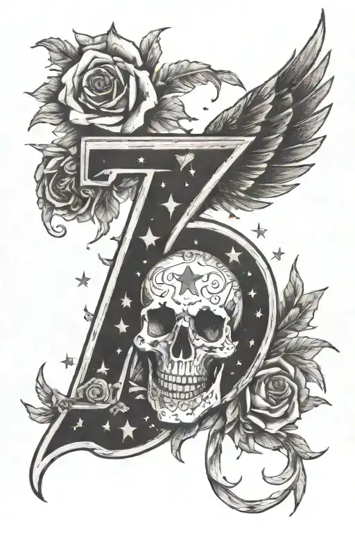 21 November 1991 In Roman Letters With Stars Forming The Shape