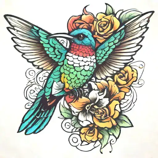 Colorful Hummingbird