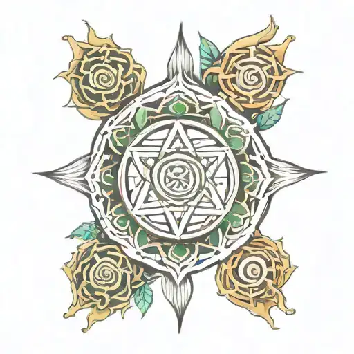 Chakra Symbols Forming