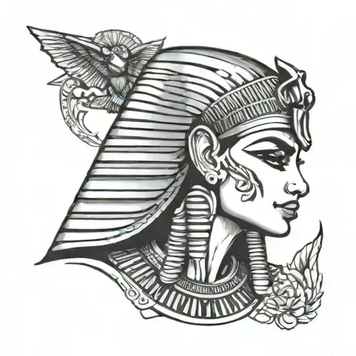 Egyptian Pharao Portrait