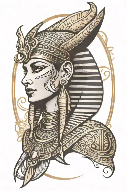 Egyptian Princess Portrait