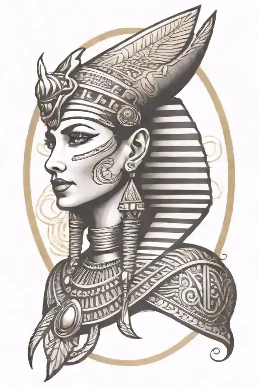 Egyptian Princess Portrait