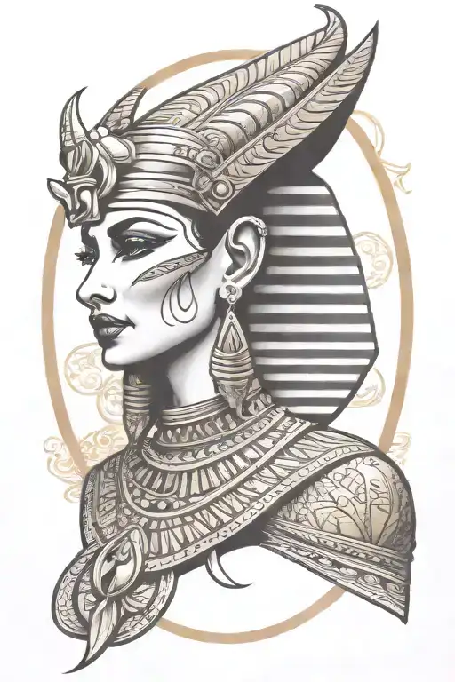 Egyptian Princess Portrait