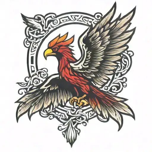Phoenix Red Wings Logo