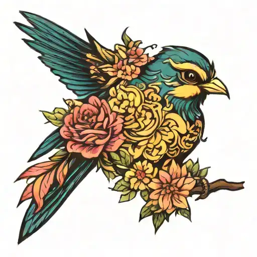 Homa Saadat Persian Bird