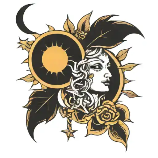 Sun And Moon Esoteric Vibe