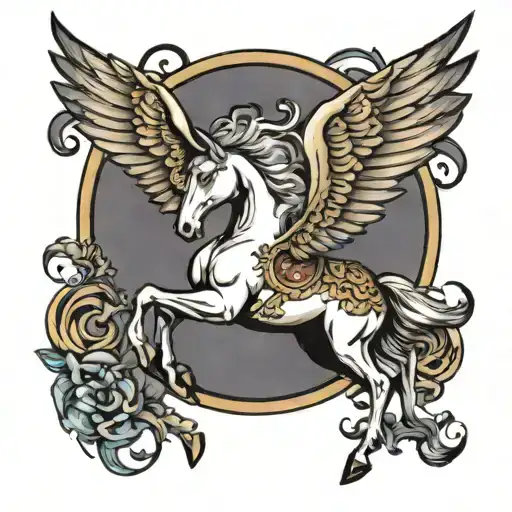 Pegasus Horse