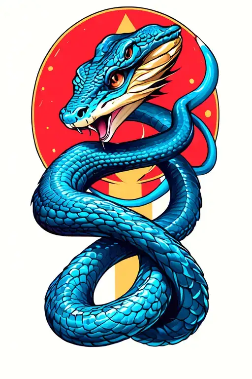 Blue Snake