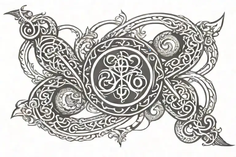 Vishal In Infinity Symbol