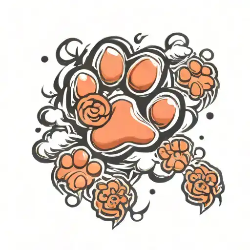 Kawaii Dog Paw