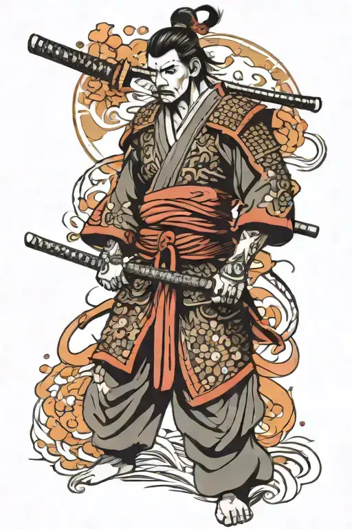 Samurai Standing