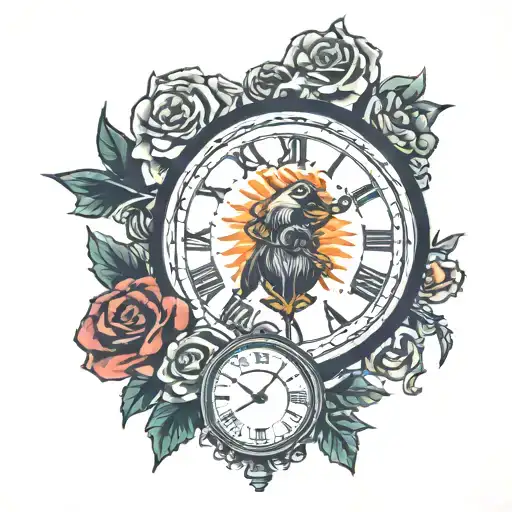 Rip Clock And Egal Standing