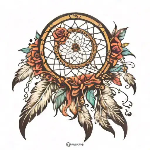 Dreamcatcher Cresent Moon