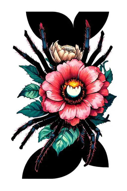 Flowers Death Spider