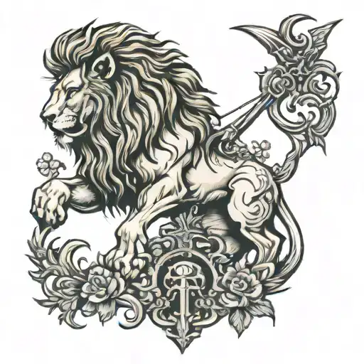 Lion And Calvary
