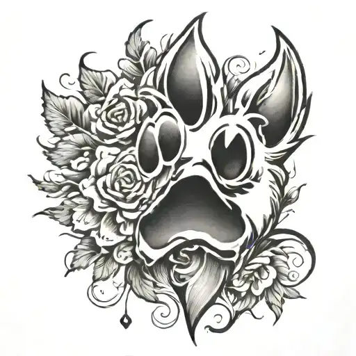 Pawprint Realism Style