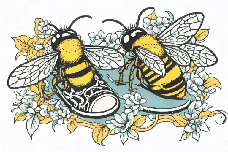 A Bee In Shoes