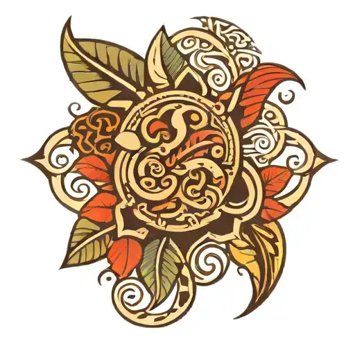 Hawaiian Tribal Design