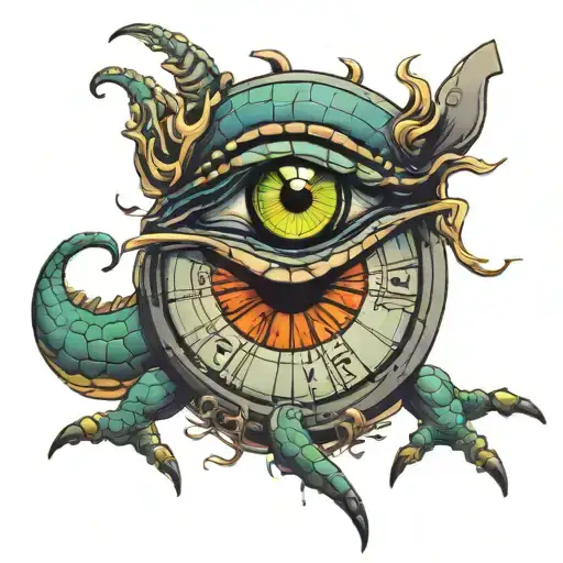 Walking On Music Towards A Reptilian Eye