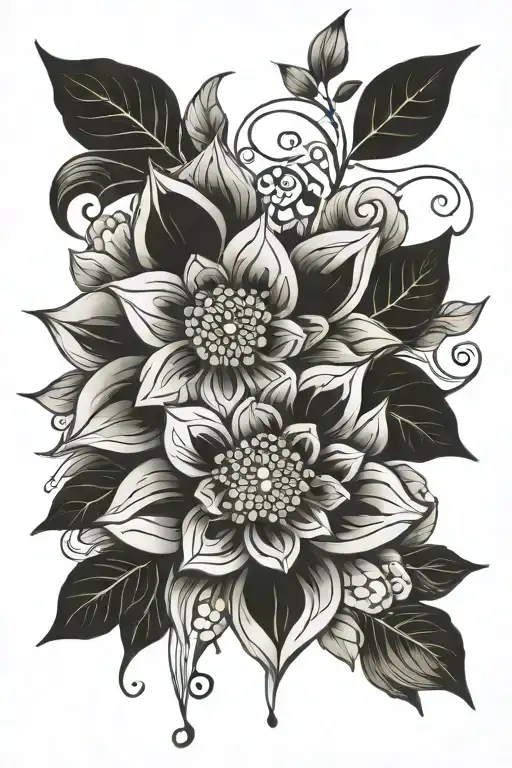 Fill More Space Around Floral And Mandala Design