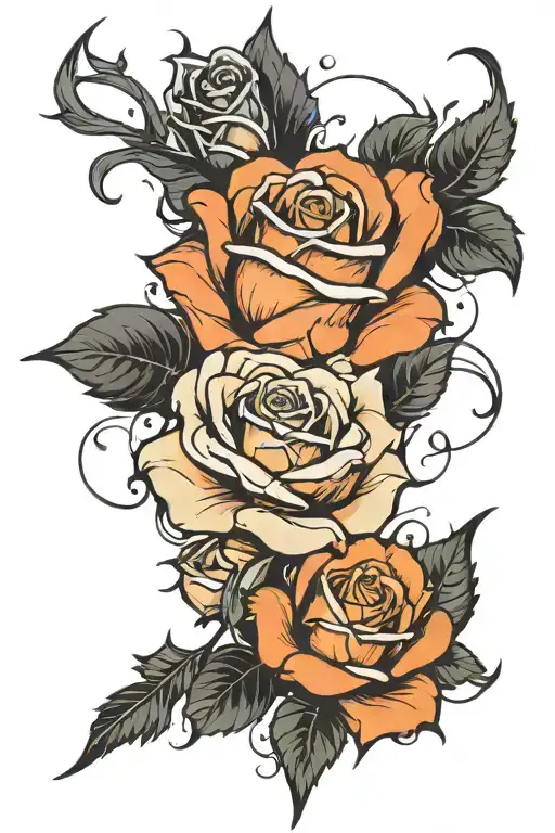 A Rose Like Coal From Three Days Of Rain