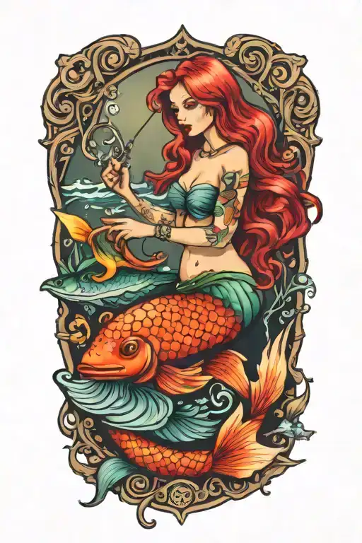 Fishing Lure Mermaid