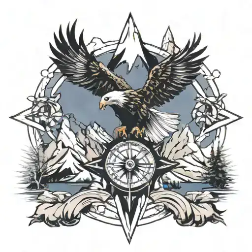 Eagle Compass Mountain