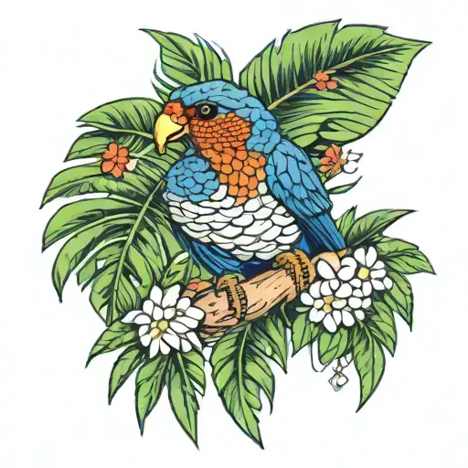Coconut Lorikeet