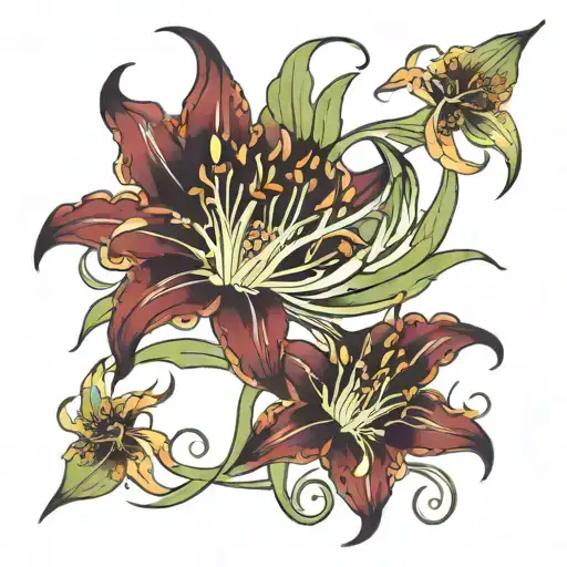 Phoenix Spider Lily Flower