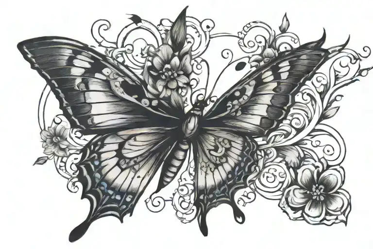 Butterfly Fragile Strong Noticeable Aesthetic