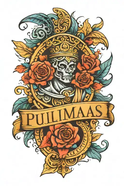 Create A Roman Tattoo With The Lettering Pulvis Et Umbra Sumus