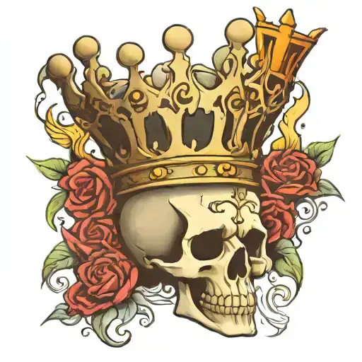 Crown Skull Bones