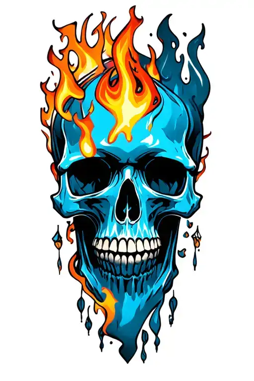 Tech Fusion Skulls Fire