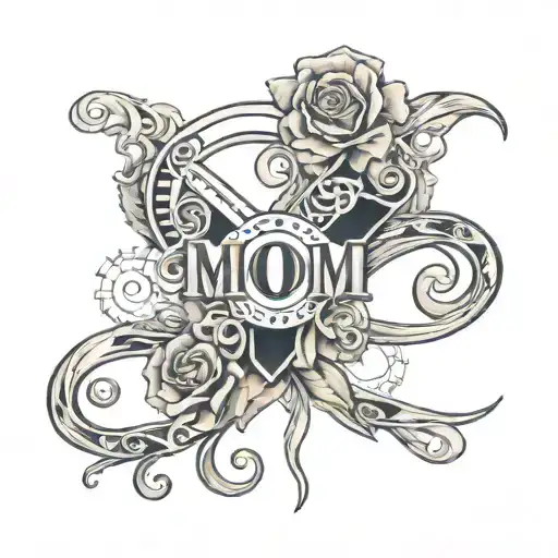 Mom Dead Infinity Symbol