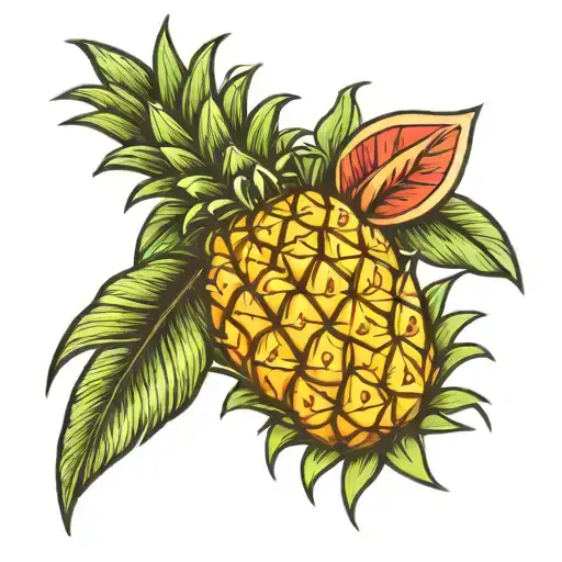 Pineapple With Crown
