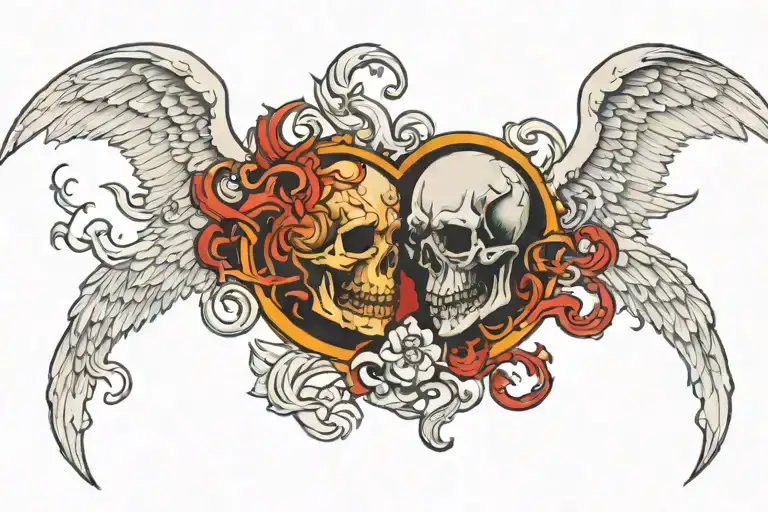 Heaven Vs Hell Portrayed