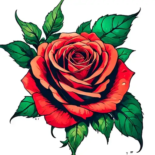 The Name Martell Flowing Into A Rose