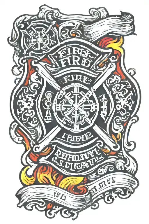 Fire Department Maltese Cross