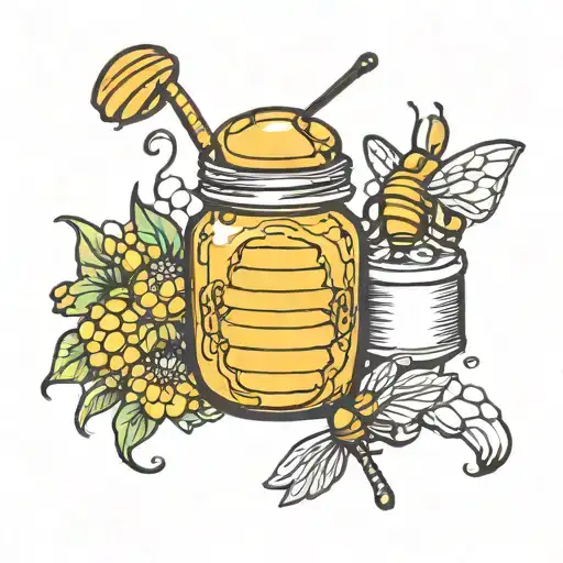 Children Honey Jar Honey