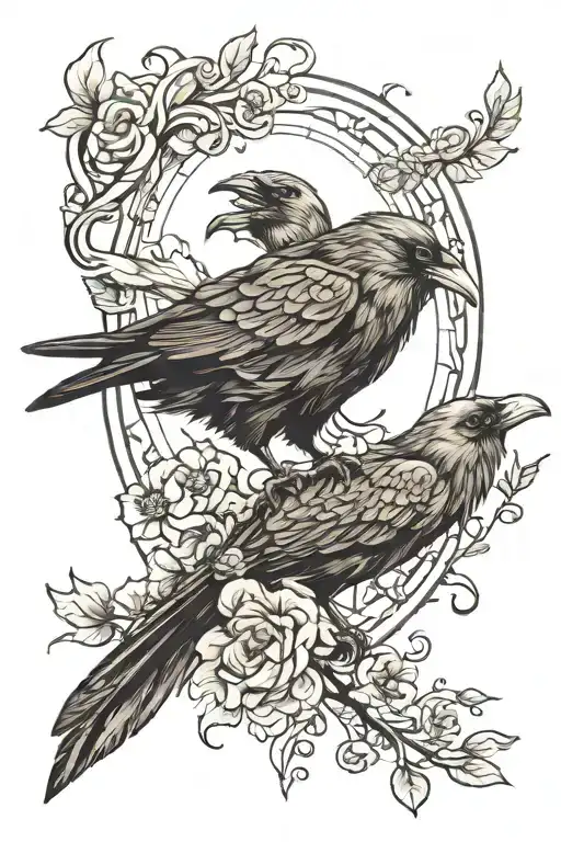 One And The Raven