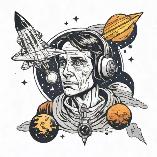 Carl Sagan Space Themed