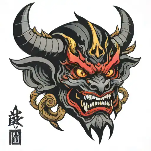 Oni Demon Mask