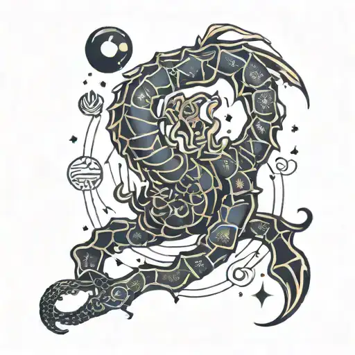 Scorpio Constellation Merging Aries Zodiac Sign