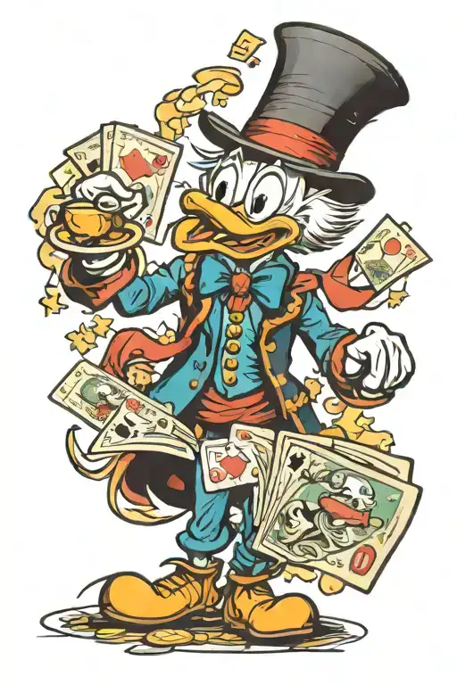 Scrooge Mcduck Gambling