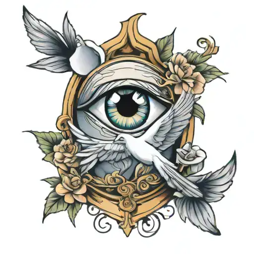 Eye And Dove