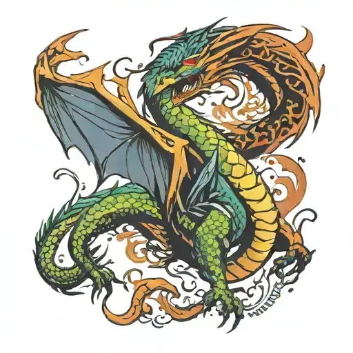 Dragon And Shahmaram