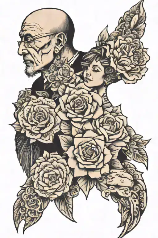 Mother Father Daughter Hand