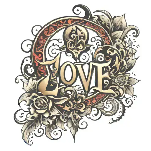 Aarish Word 'Love' Written