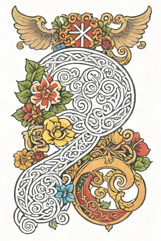 Norway 4 Kids Names Intertwined Within